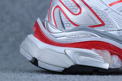 Balenciaga Runner Sneaker 'Silver White Red Orange'