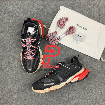 Balenciaga Track Trainer 'Black Red'