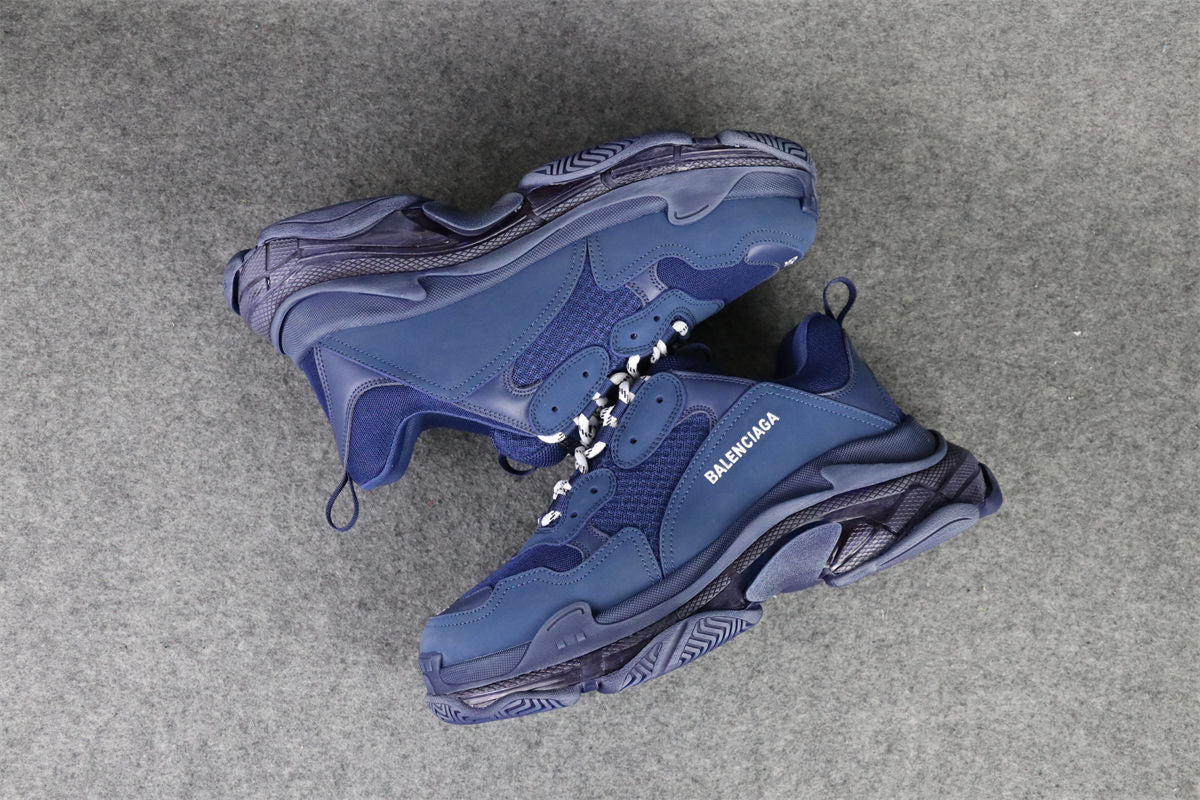 Balenciaga Wmns Triple S 'Clear Sole - Navy'