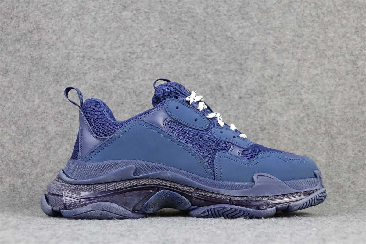 Balenciaga Wmns Triple S 'Clear Sole - Navy'