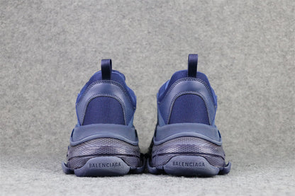 Balenciaga Wmns Triple S 'Clear Sole - Navy'