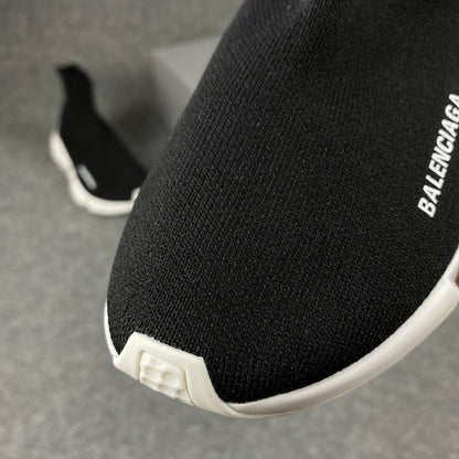Balenciaga Wmns Speed Trainer Mid 'Black White'
